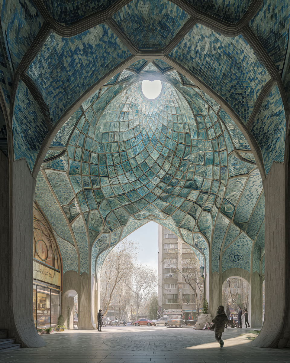 Under the Arch | Tehran Moment-5