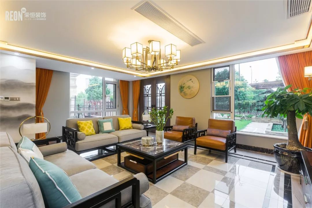 新中式风格家居设计,传统与时尚的完美融合-49