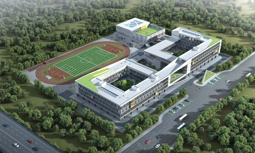 哈尔滨荣昌路学校 | 绿色和谐美丽自然的生态化可持续校园-53