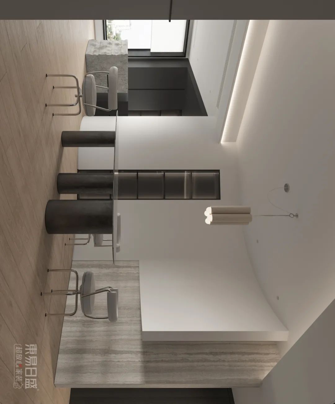 【首发】钱浙明作品：述简 | 190㎡精装修改造-46