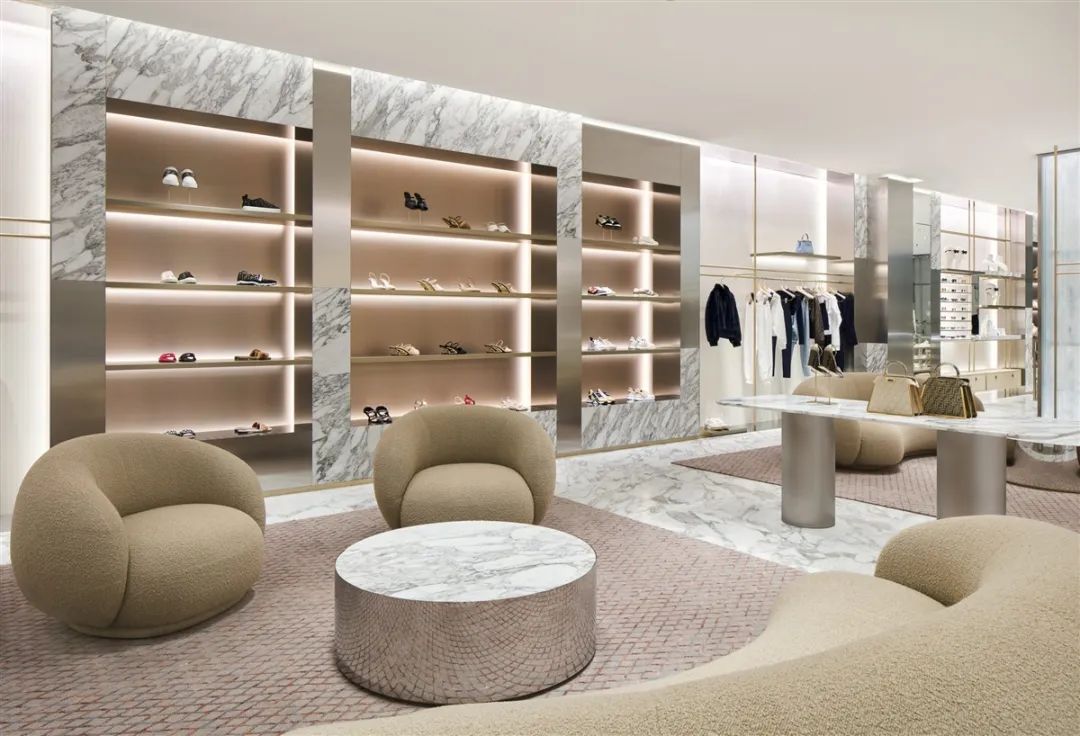 拉斯维加斯 Fendi 全新精品店设计丨美国拉斯维加斯-12