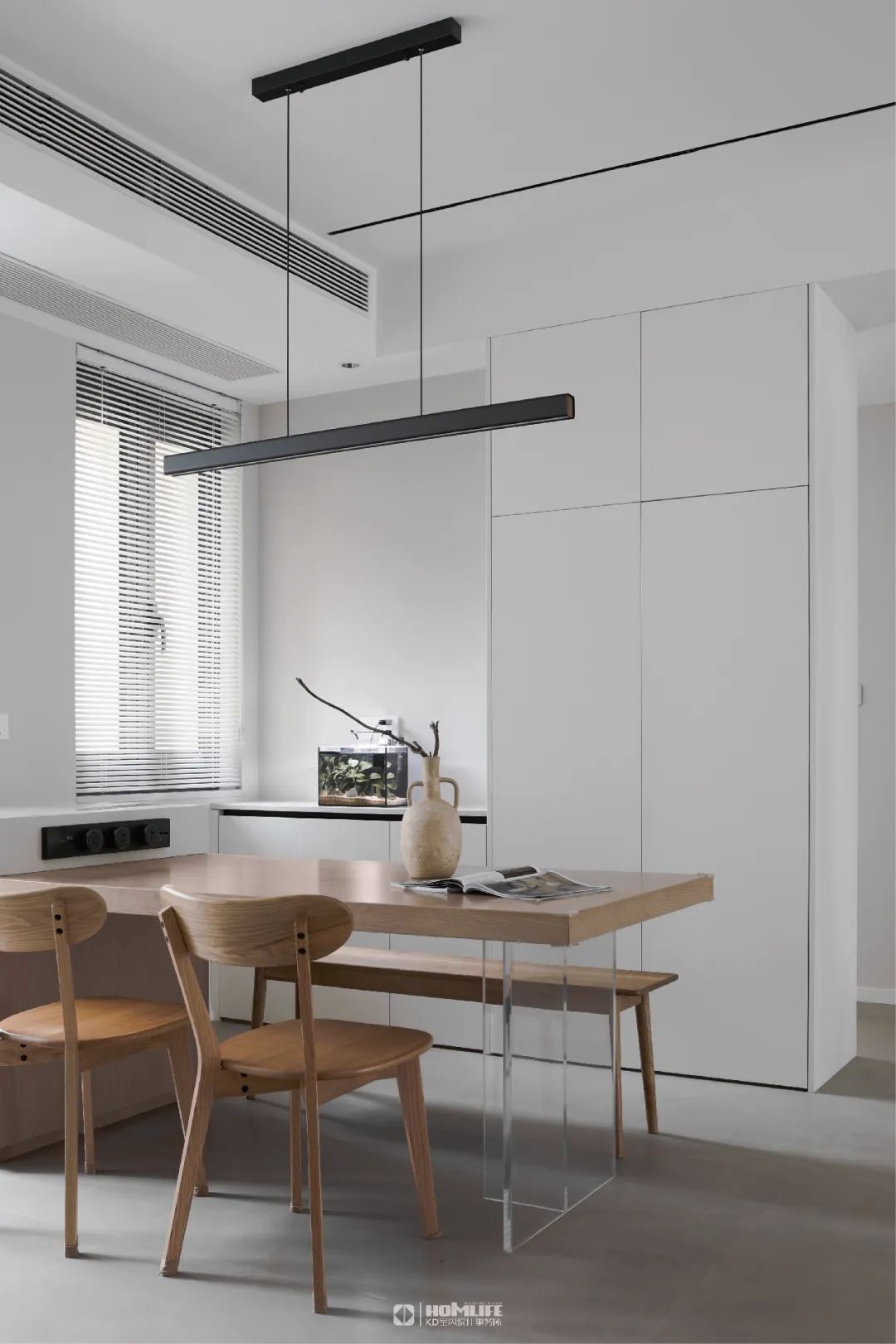 光影映画  中央公园·懿颂100㎡简约澄明丨中国重庆丨恺悦陈设-40