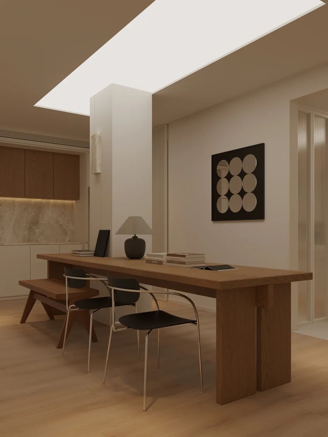 新作速递 | 137㎡两居改三居，打造家庭“第二核心区域”-33