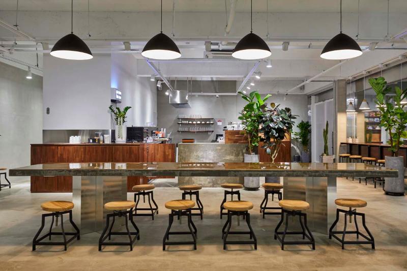 现代简约风 50 平咖啡厅&工作室&画廊设计-4