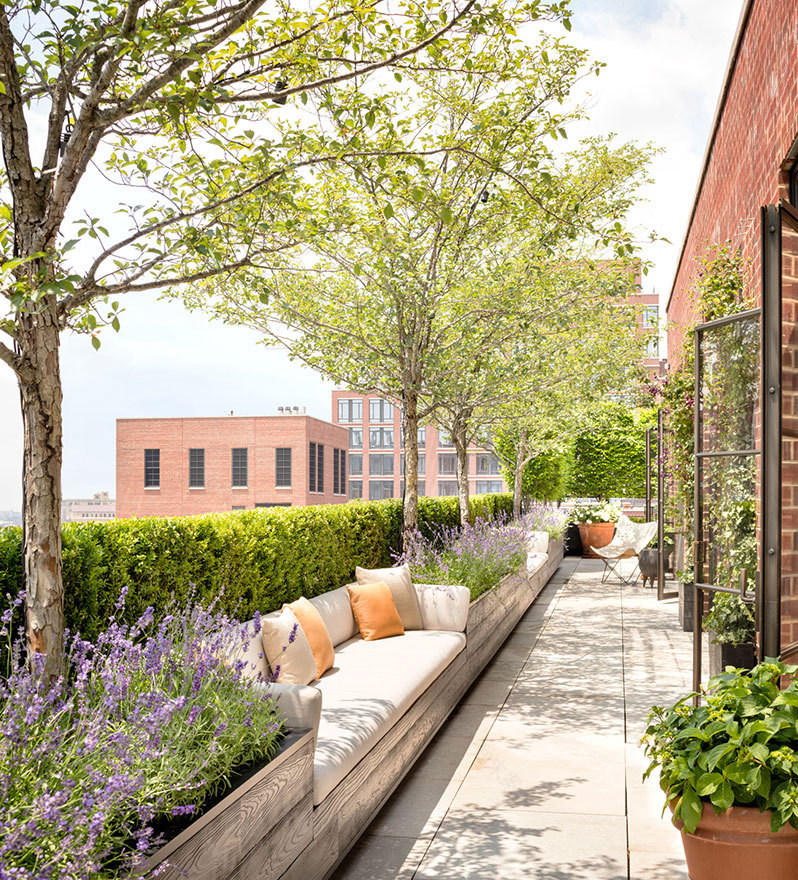 纽约顶层公寓,全景露台惊艳四座-12