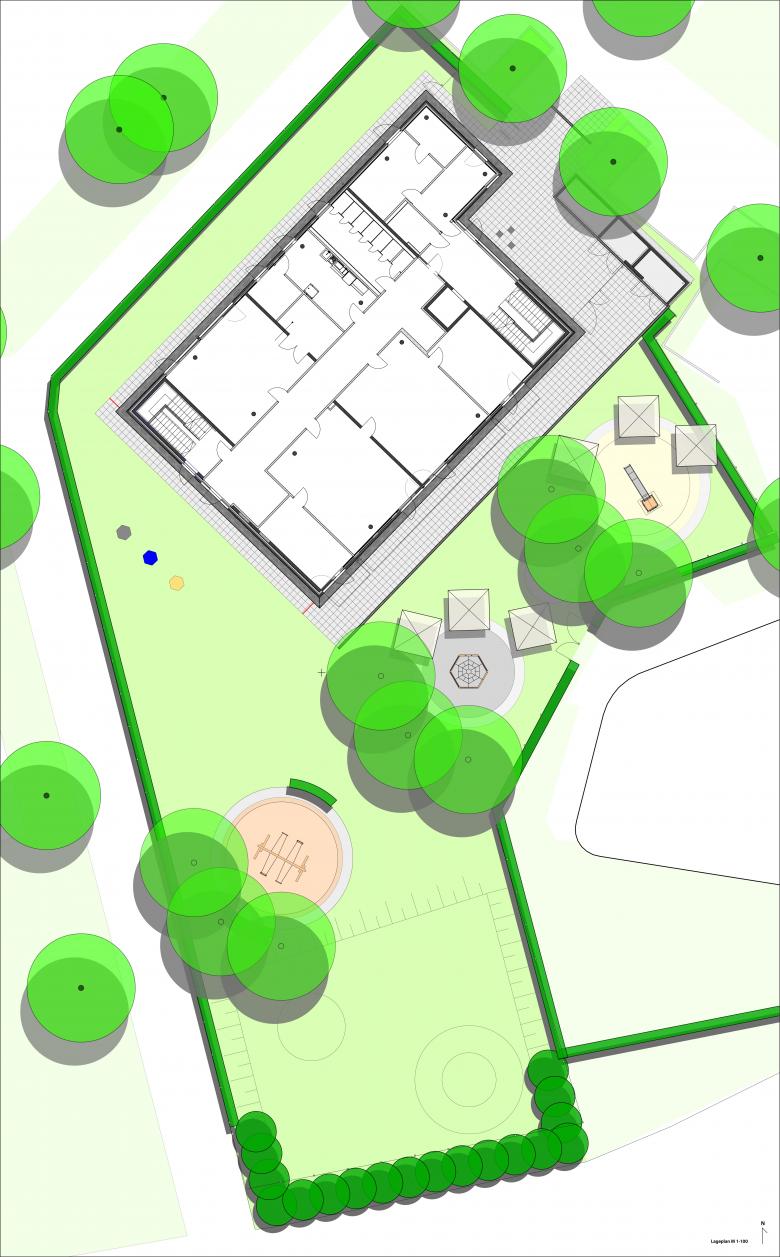 landschaftsentwicklung kroitzsch丨KinderHaus Markt Schwaben丨德国-3