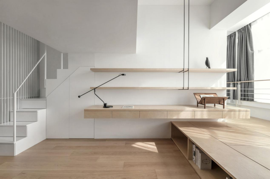 原木质小户型，功能与美感的平衡！-60