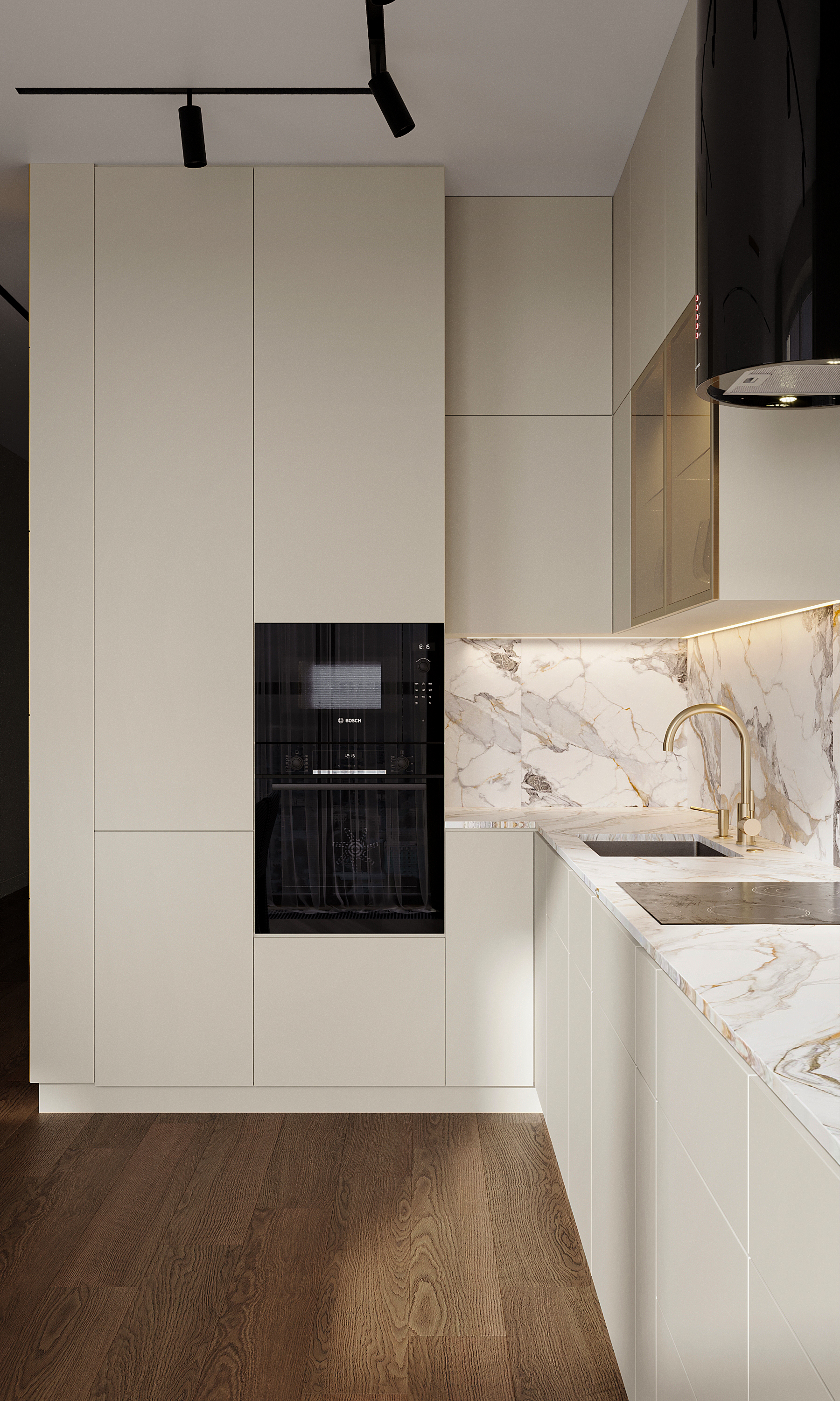 3D Визуализация гостиной-9