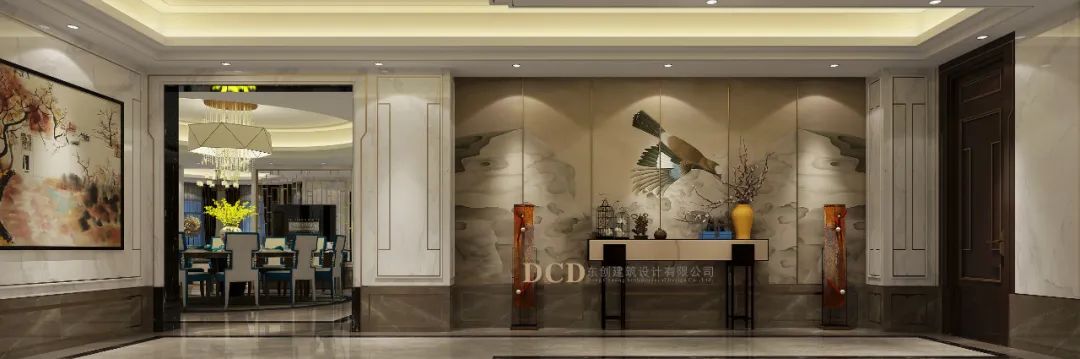 广东佛山九江别墅 | 新中式雅致空间,归家期待的美好呈现-32