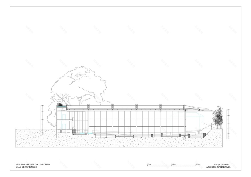 揭秘遗忘之城 · 让·努维尔的盖洛· 罗马博物馆设计-23