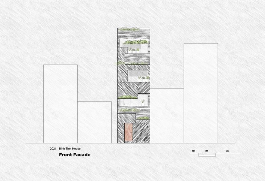 The Falls House - Không gian gợi cảm xúc từ sự kết hợp vật liệu, mang hơi thở thiên nhiên trong lành | Akitephile-42