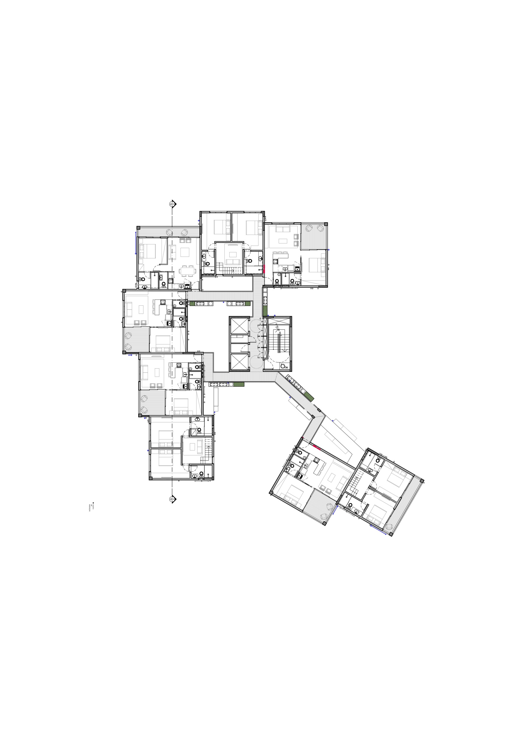 巴西 Vila Madalena 社区绿色住宅群-50