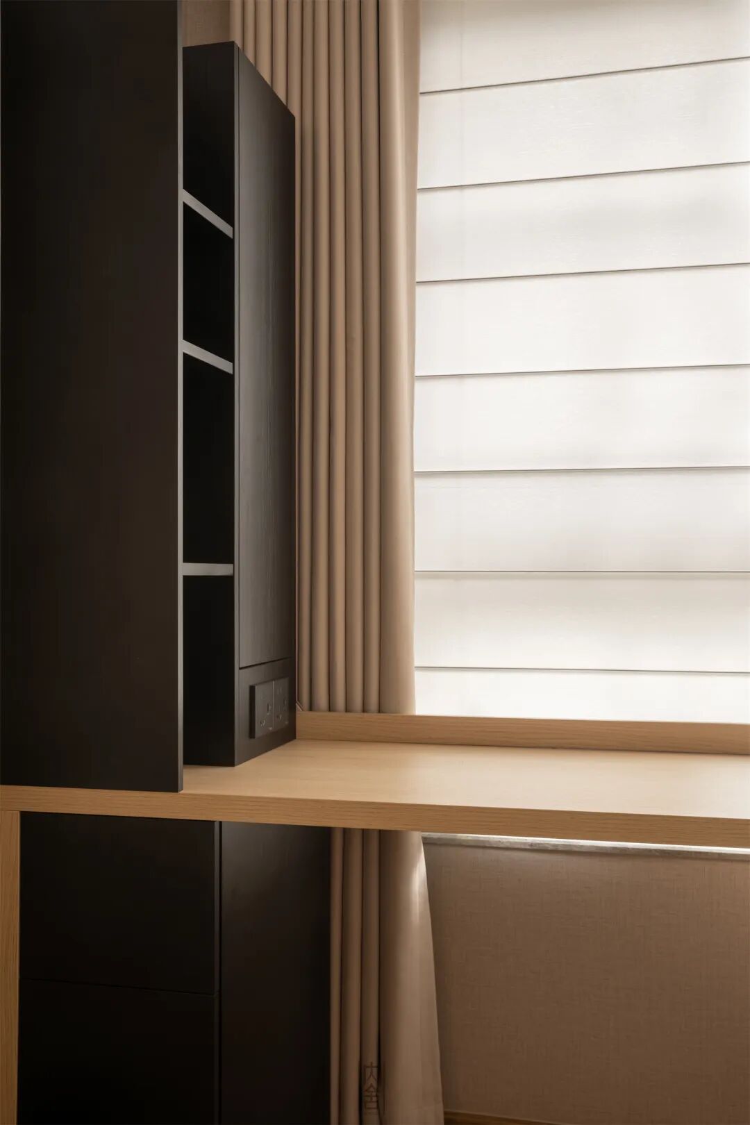 内舍软装丨143㎡意式原木风，光的走向，决定了家的节奏。-27