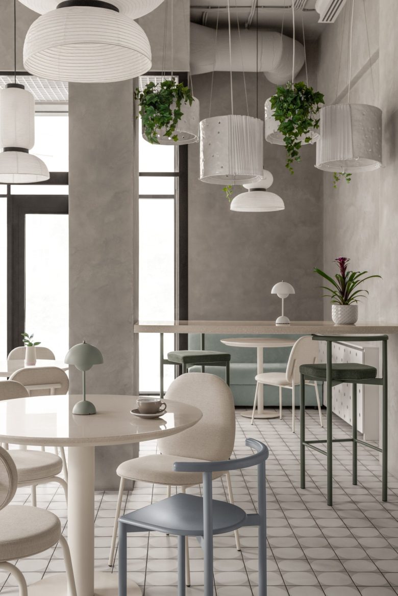 阿斯塔纳明亮宽敞咖啡馆设计丨“A  Studio”设计工作室（亚历山大·皮日克参与）-25