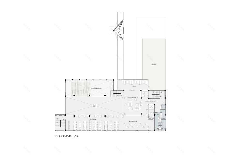 Wo·sen University 图书馆丨印度丨Designhaaus Solutions-41