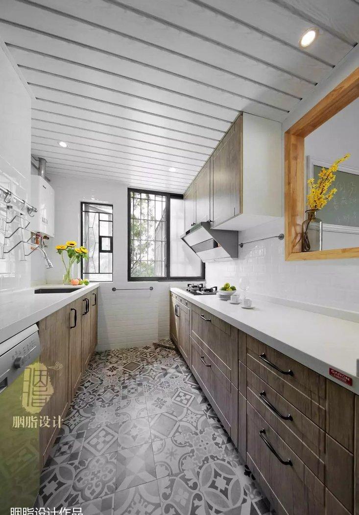 梦天家园北欧风设计,生活阳台变厨房,儿童房学习空间丰富-24