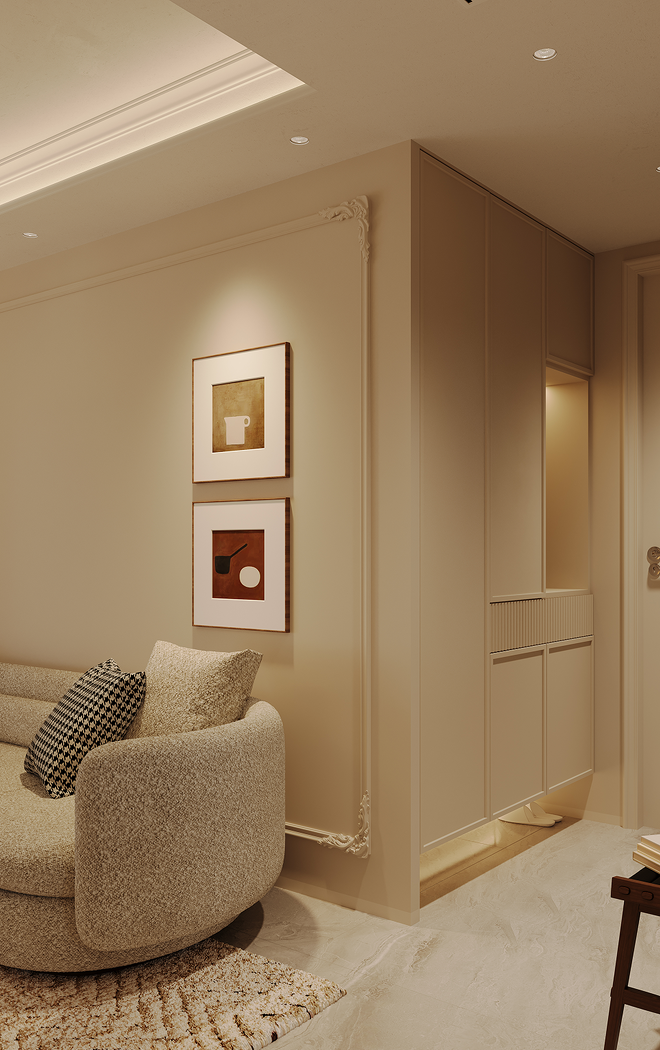 奶油色简约家居设计-16