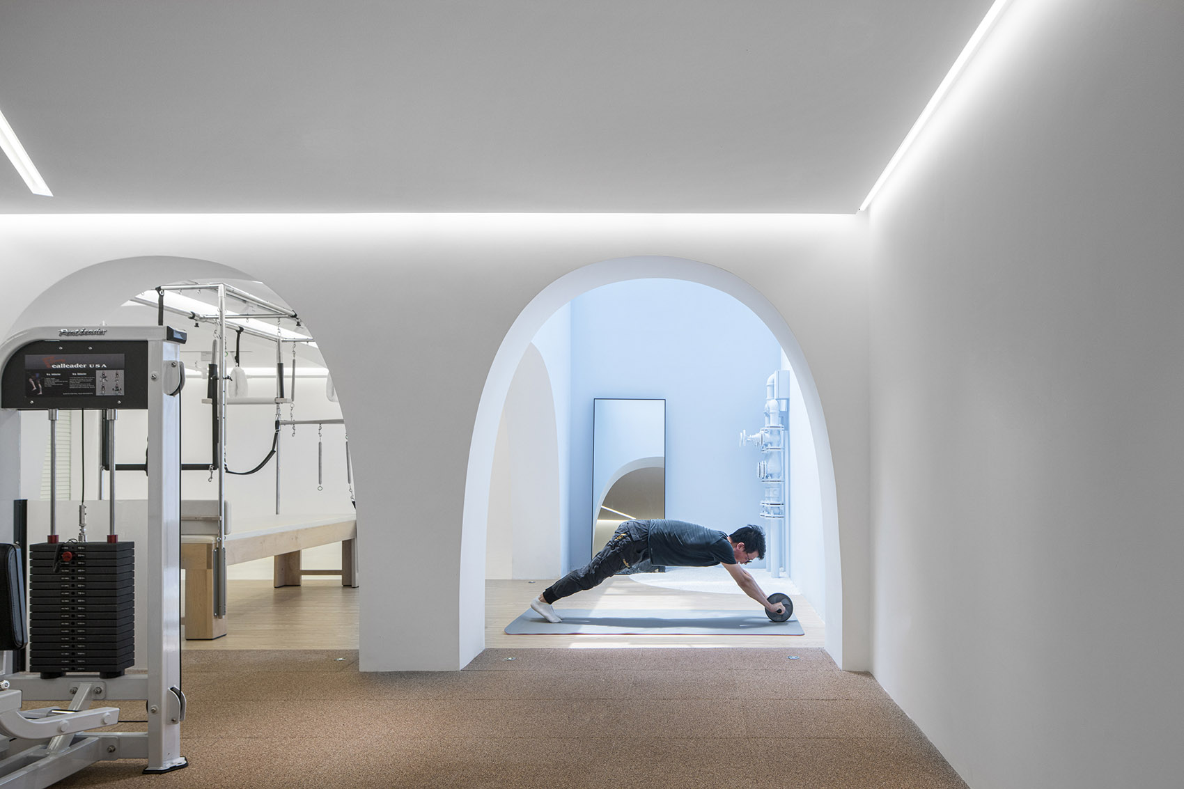 上海健身女博主的私人工作室-24