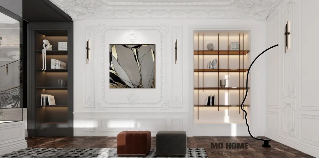 天津·武清尚清湾法式轻奢别墅丨中国天津丨默弘设计-53