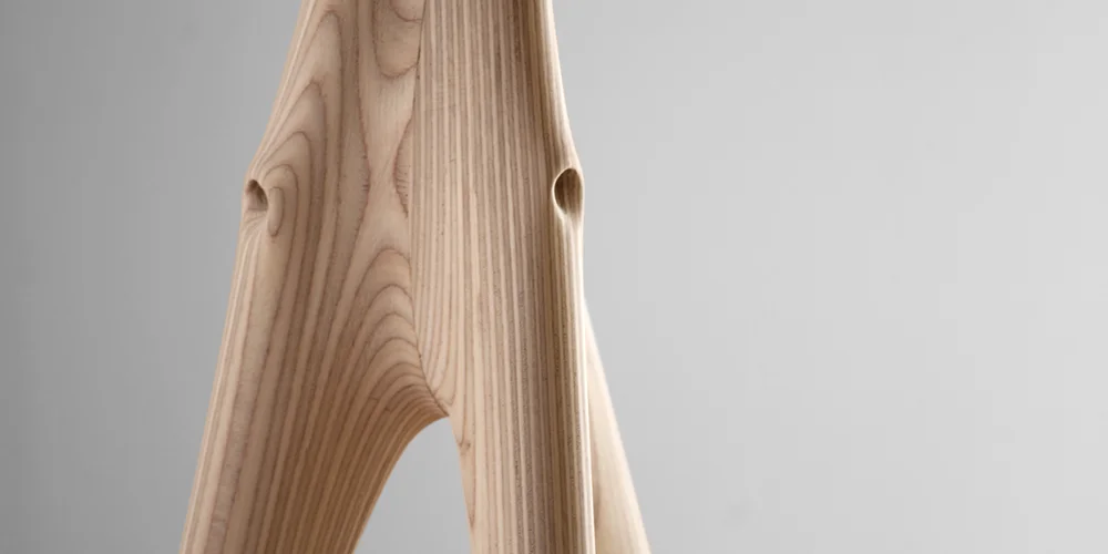 庞戈衣帽架

注：Pongo如果是特定名称，可能有专门的译法，若这里它是普通词汇，庞戈是常见音译；Coatrack意为衣帽架  丨Brandon Clifford + Wes McGee-3