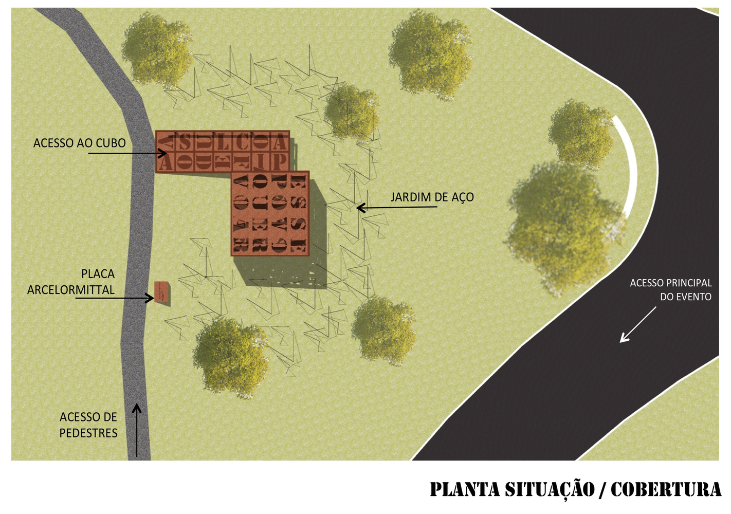 立方诗境 · 巴西 CUBOESIA & STEEL GARDEN 多感官空间艺术-50