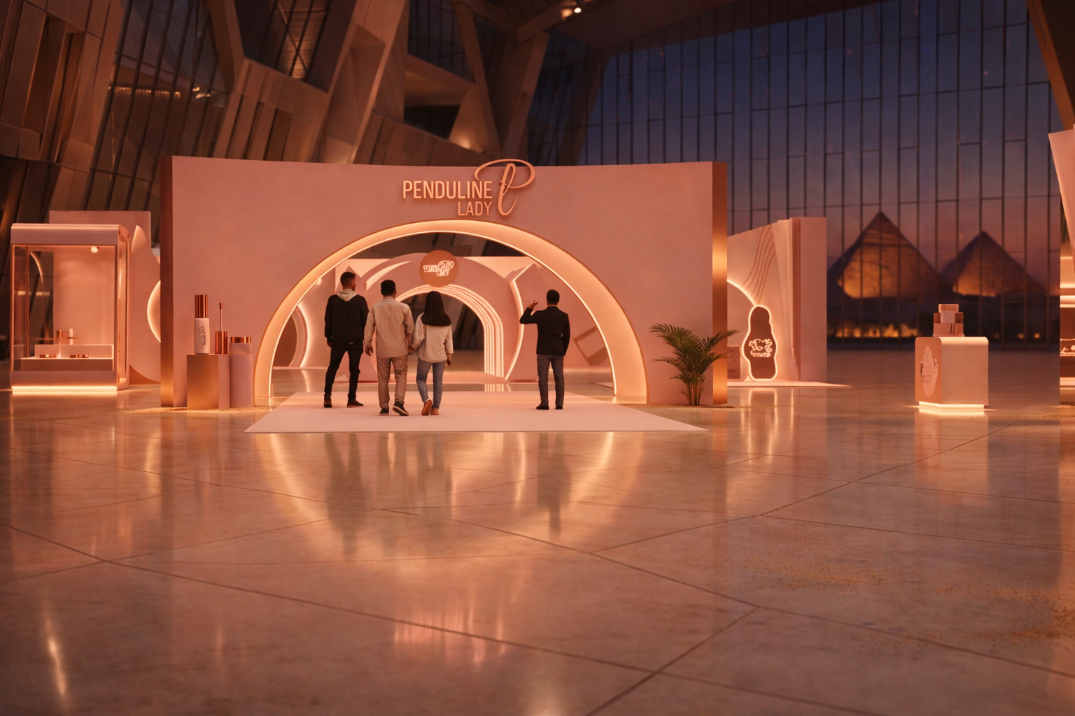 Penduline lady Event at Grand Egyptian Museum-2