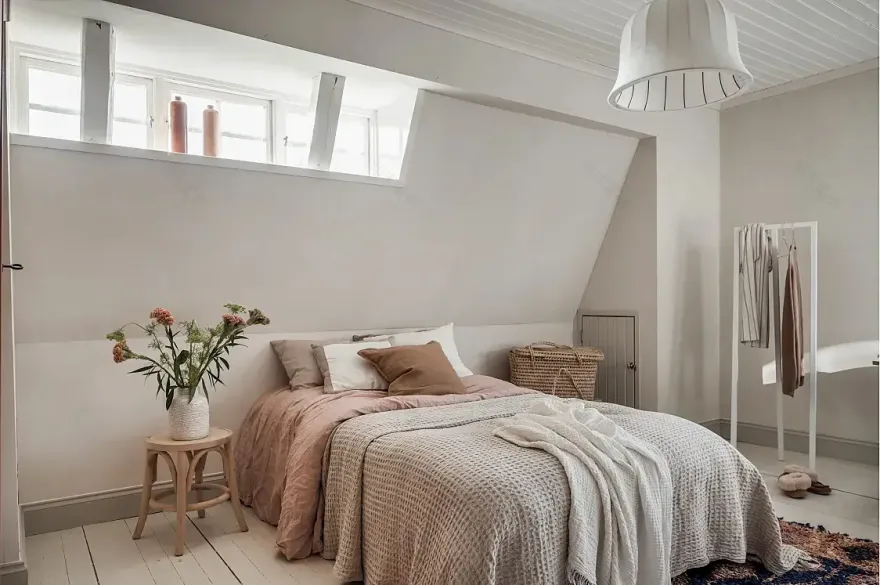 瑞典斯堪的纳维亚风格红木别墅设计-22