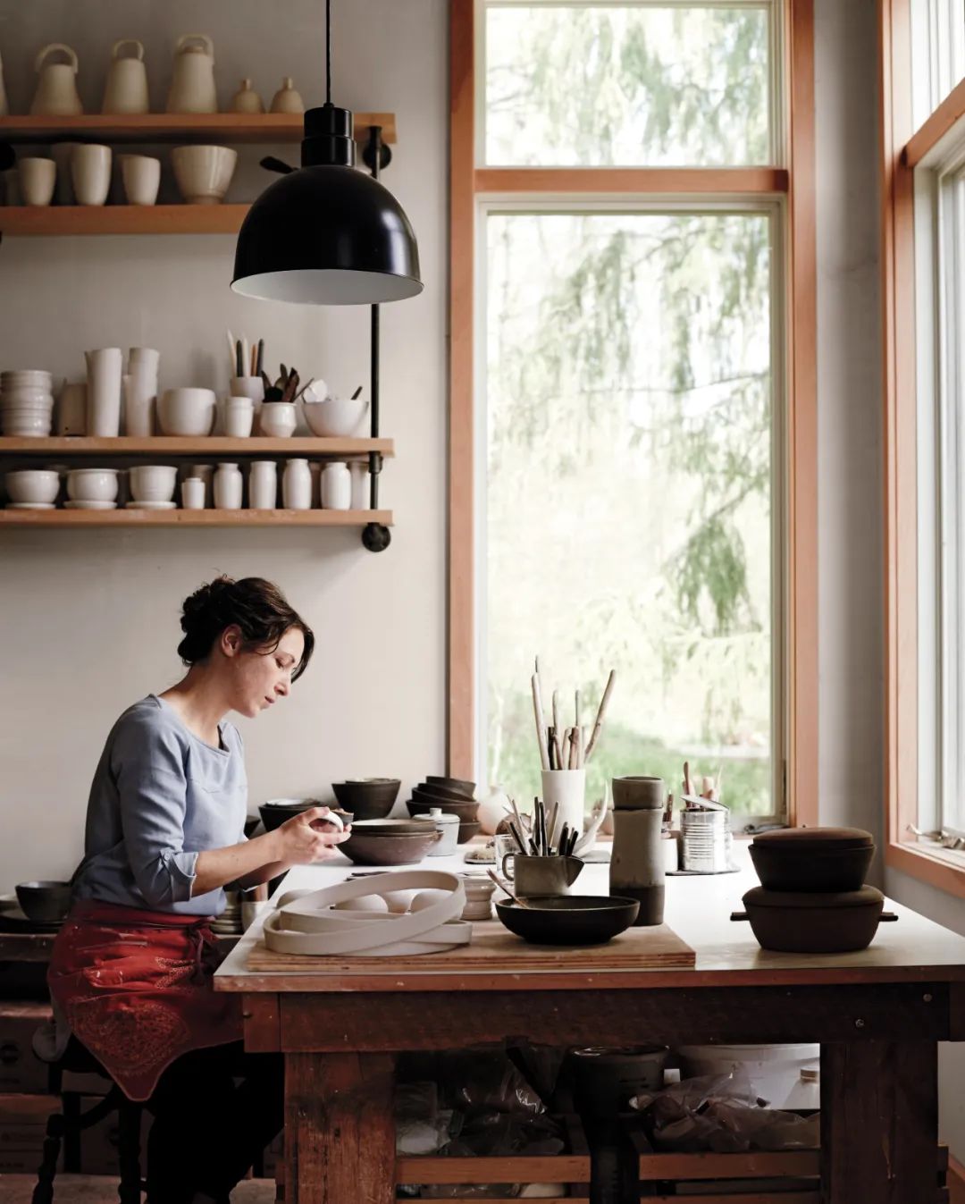 乡村陶艺家的生活艺术丨美国纽约丨木舍品艺术设计工作室-15