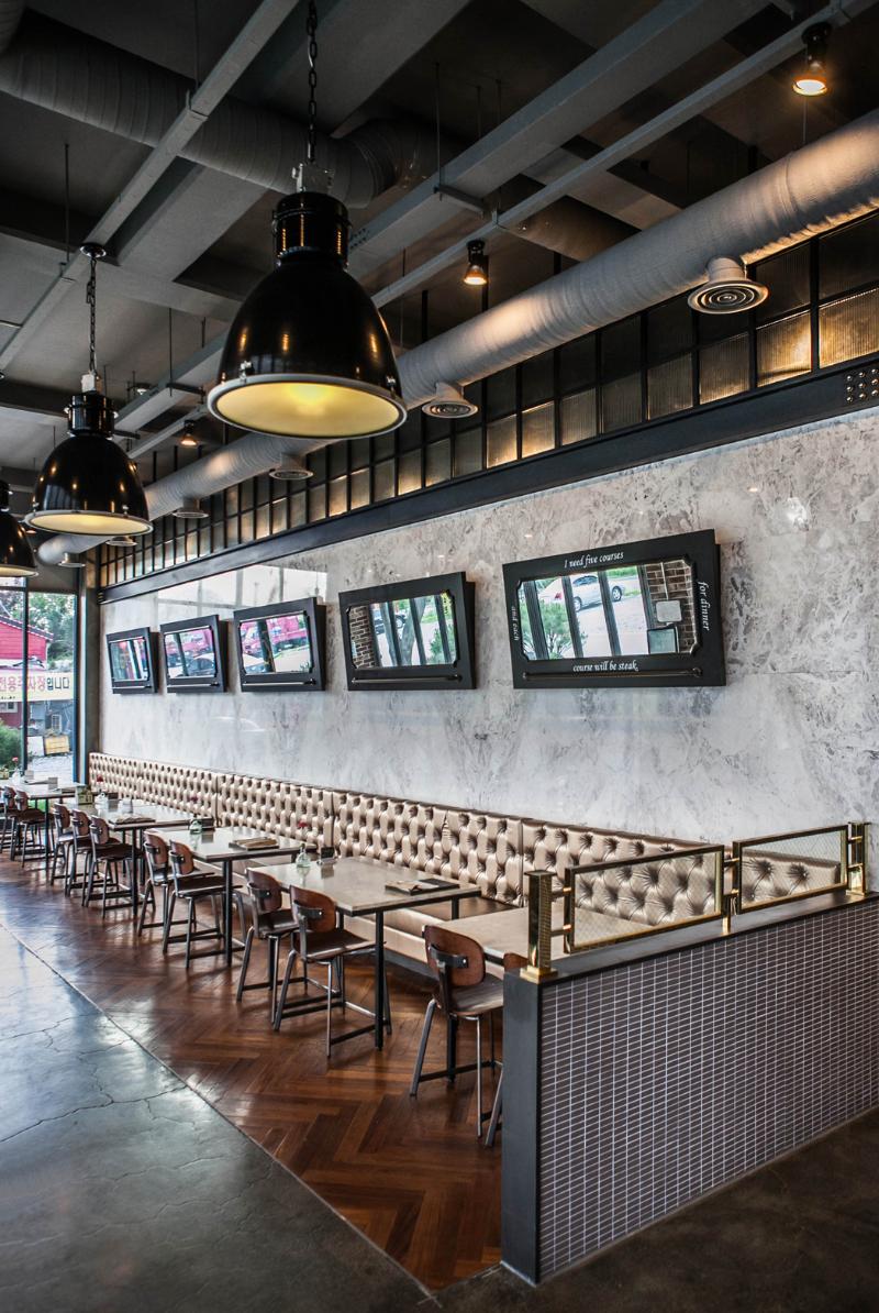 韩式百坪咖啡厅设计，打造温馨小资空间-6