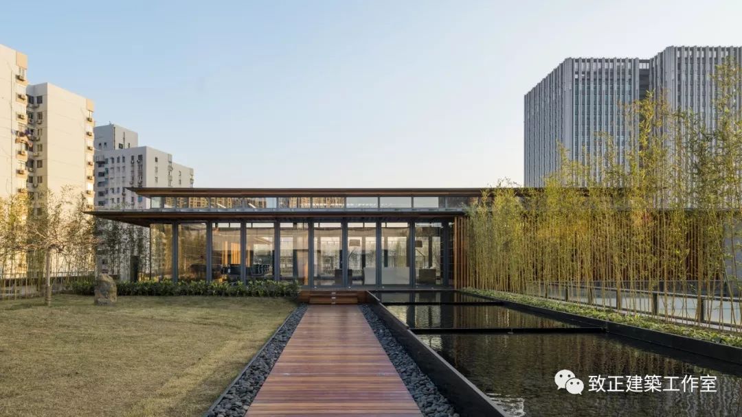 上海屋上三间 | 融于自然的轻钢结构会务空间-47