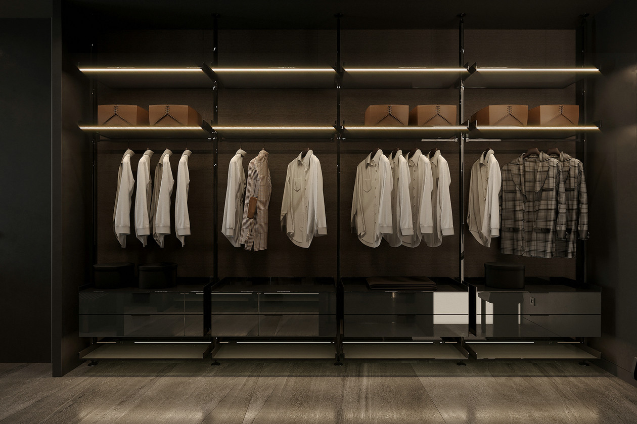 高级黑色系空间设计-15