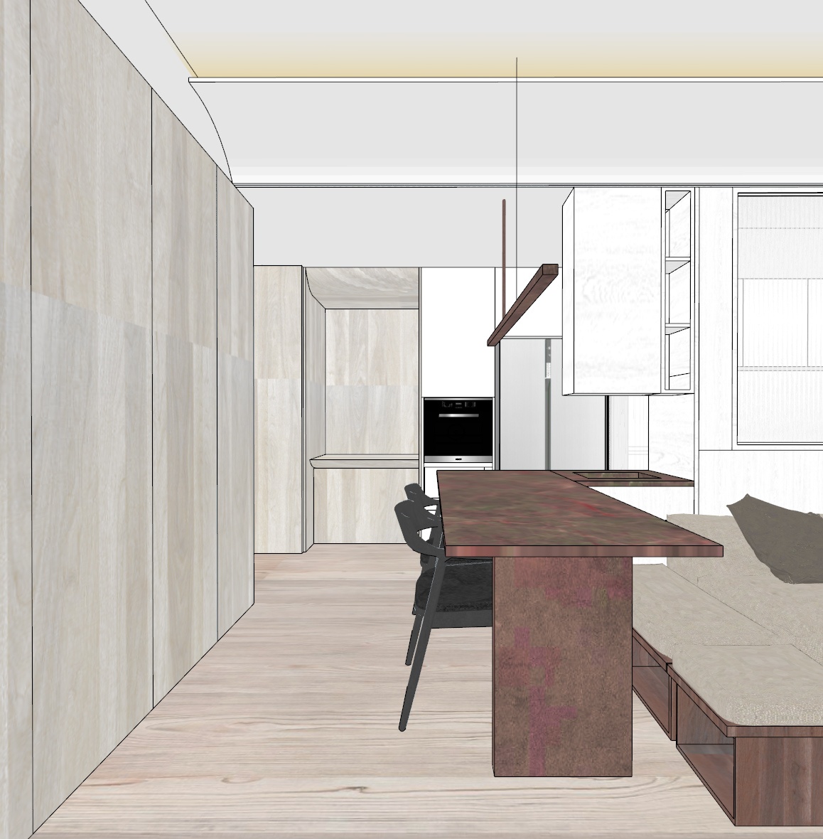 自定义的家丨中国广州丨睦一设计-19