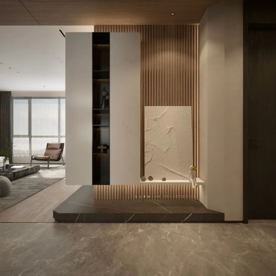 云上设计 | 龙廷贵府 220㎡现代私宅,演绎品质生活-14