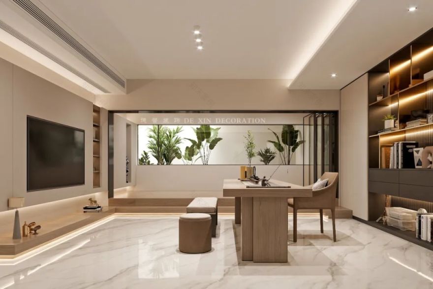 广州中海熙园别墅设计丨中国广州丨德馨装饰-32