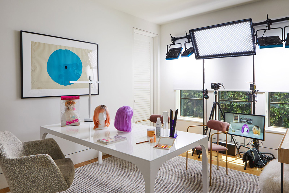 加利福尼亚发型师珍·阿特金的家-11