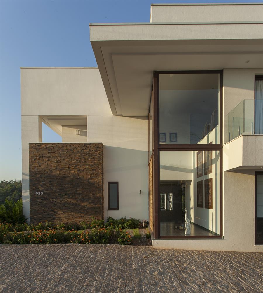 巴西 Pedras 住宅 | 现代设计与自然景观的完美融合-8