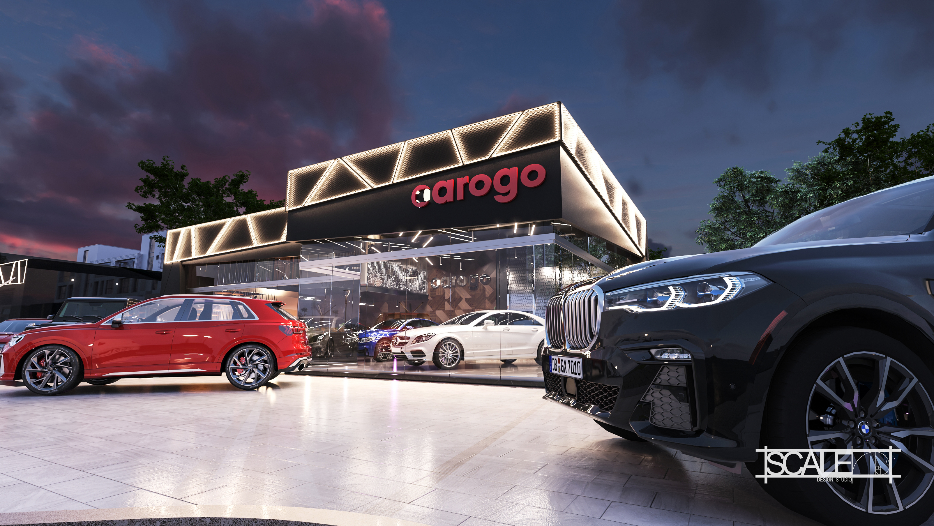 Carogo 汽车展厅丨Scale Design Studio-22