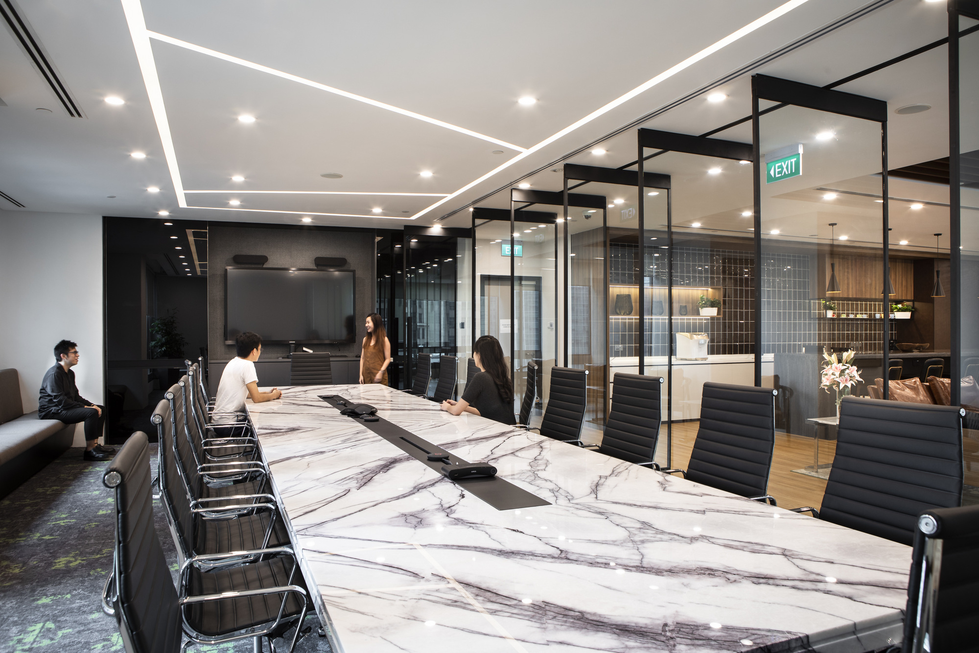 新加坡银行Negara印度尼西亚(研究会)办公室设计-14