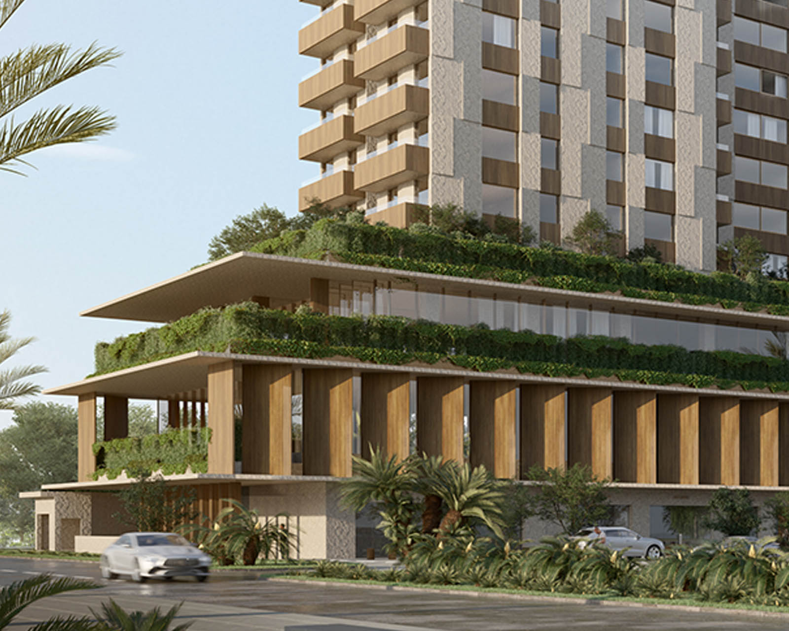 共享居住零售中心标签丨阿联酋迪拜丨UNICA Architects-13