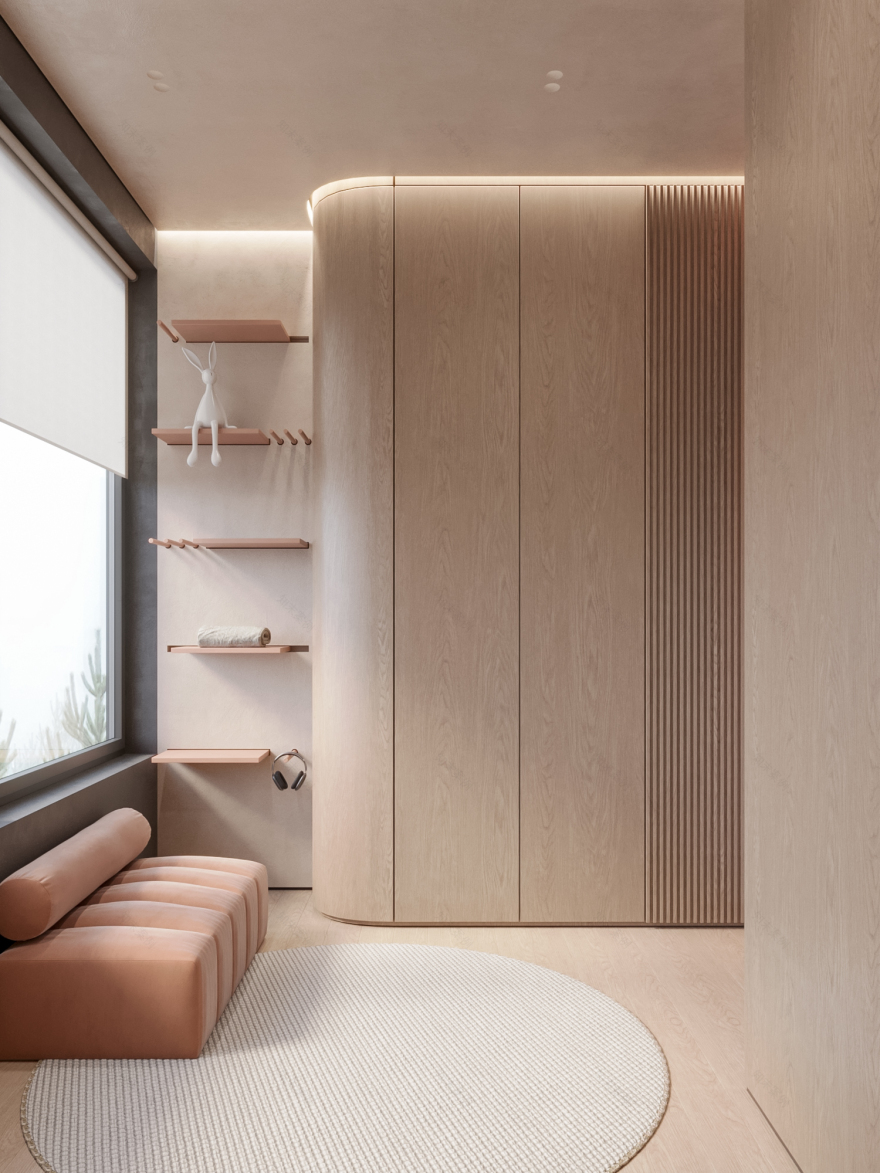 BEREZKY私人住宅儿童房及配套空间设计-30