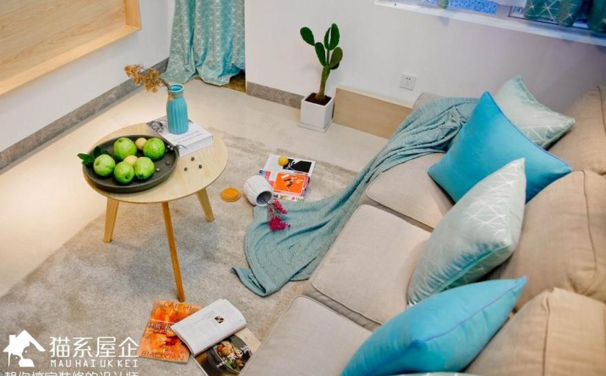 15 万打造 tiffany 蓝美家,诠释北欧风生活美学-8