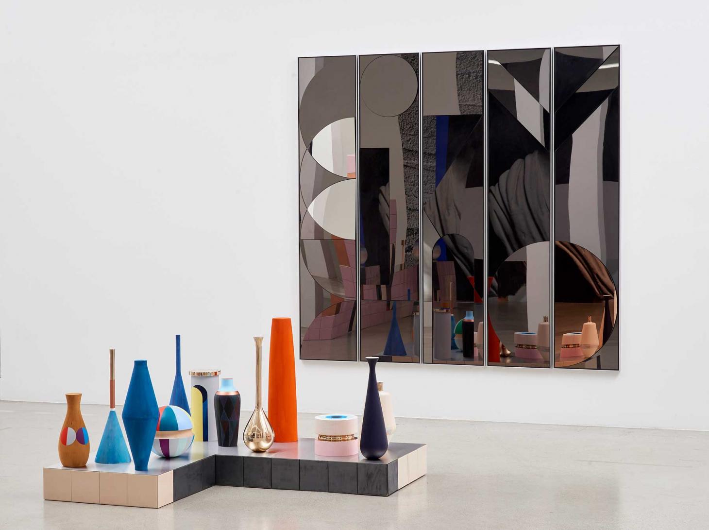 穿越时空的罗马与现代碰撞 | 伦敦 Bloomberg 总部 Claudia Wieser 艺术展-14