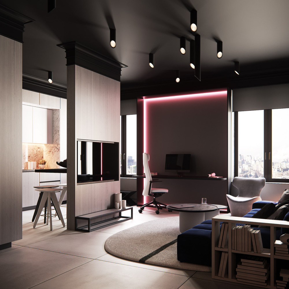 北欧随性遇上质感黑，打造高品位生活-12