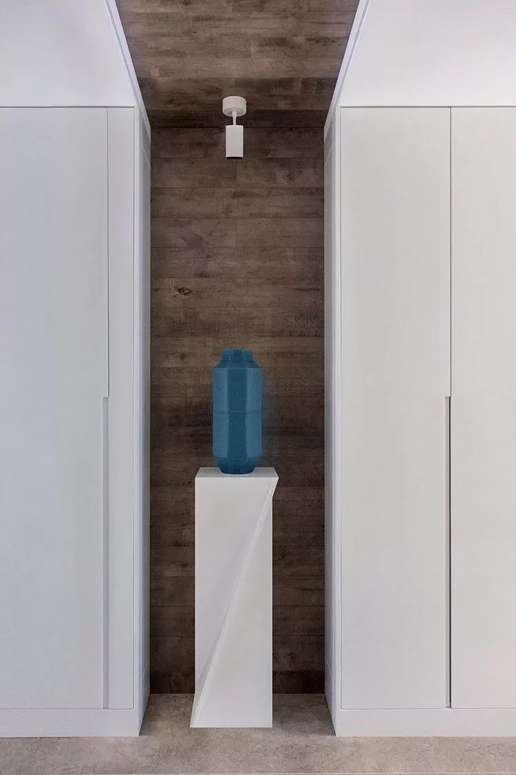 190㎡现代简约大宅，暖灰色地砖打造舒适空间-5