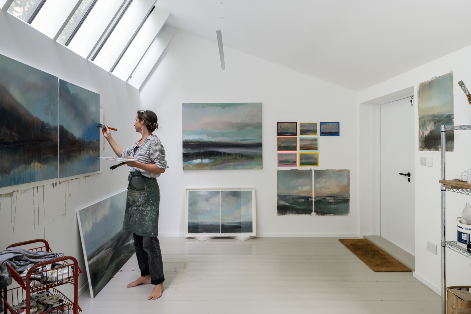 阿尔卑斯风艺术家工作室丨英国丨Archer + Braun-8