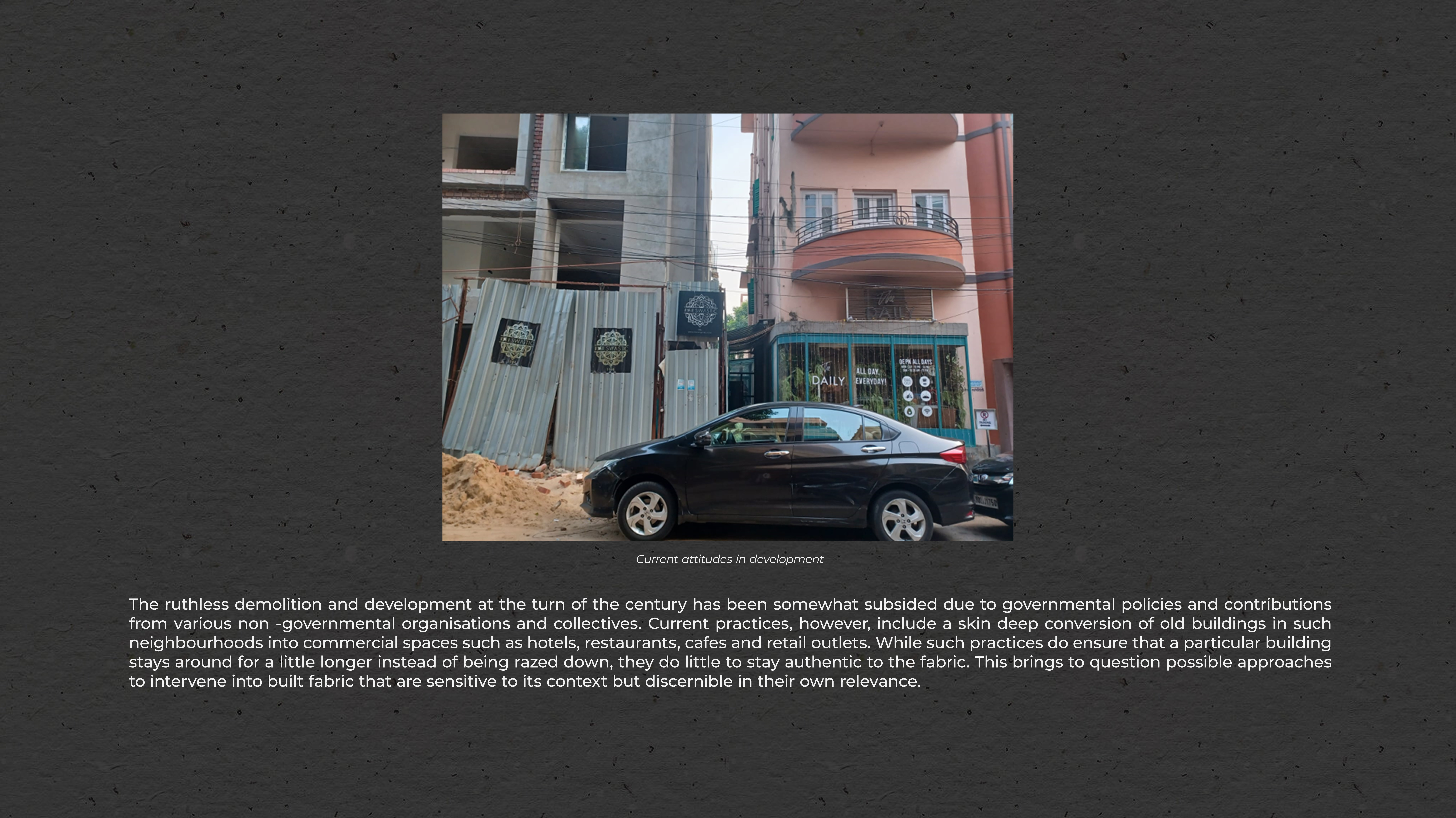 Intervention in Built Fabric: A Case for Calcutta-13