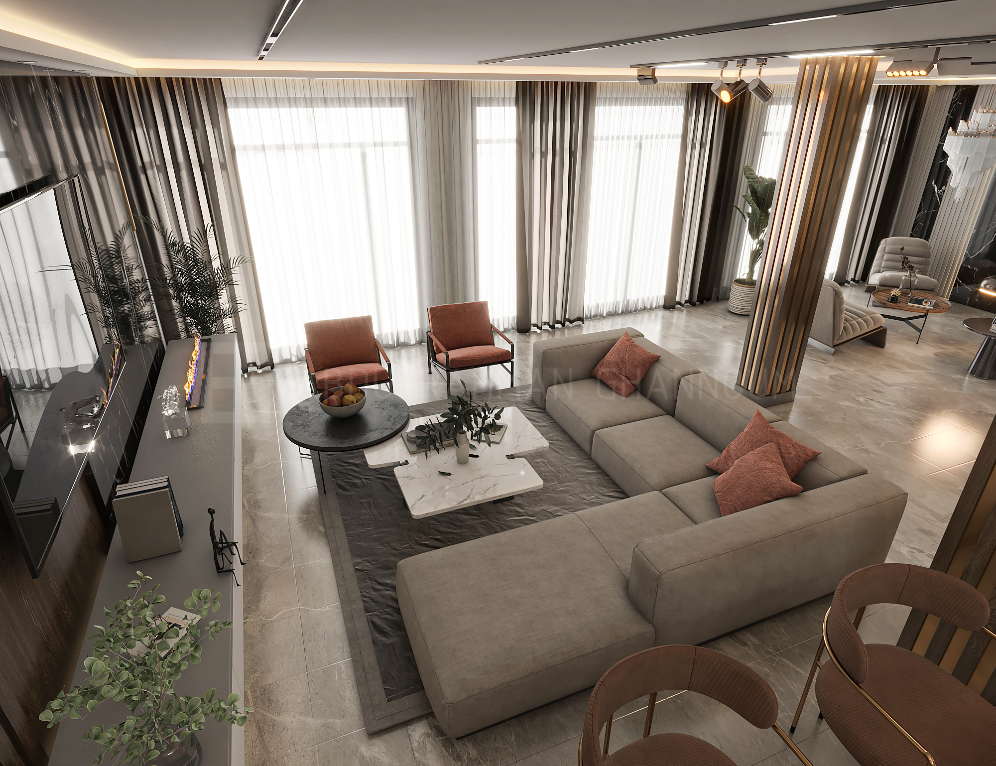 别墅楼层设计丨Eng. Abdulrahman Ghannoum-8