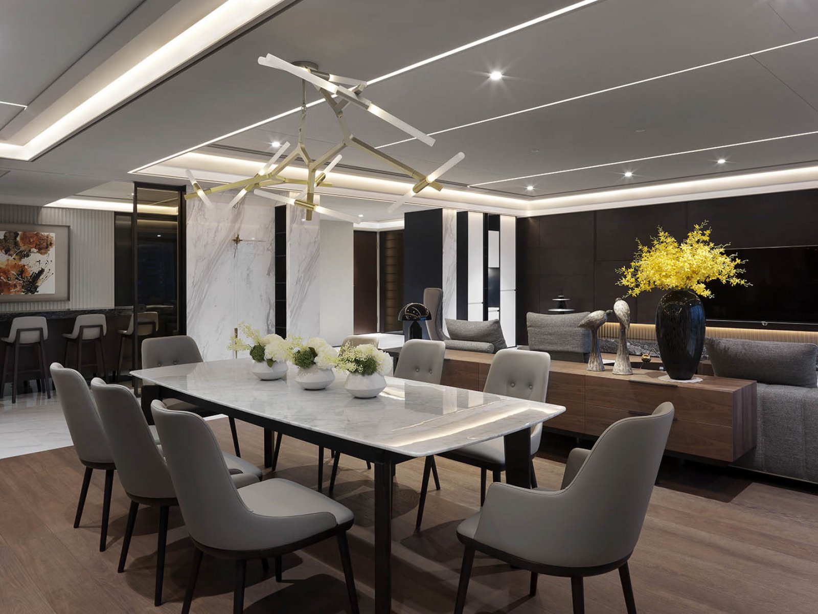 虚实悬浮——现代住宅设计 欣磐石建筑空间规划事务所-13