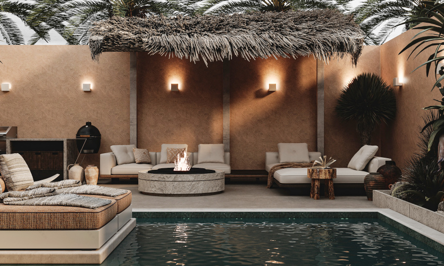 别墅庭院丨Sagda Sakr-2