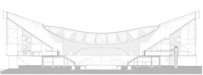 伦敦扎哈·哈迪德水上运动中心丨英国伦敦丨扎哈·M·哈迪德-26